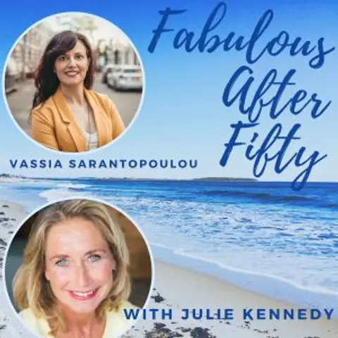 FABULOUS AFTER FIFTY! EPISODE 66 –  VASSIA SARANTOPOULOU – DIVORCE DONE, NOW WHAT?