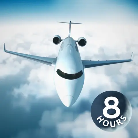 Private Jet White Noise for Sleeping 8 Hours ✈️ Airplane Sound Machine