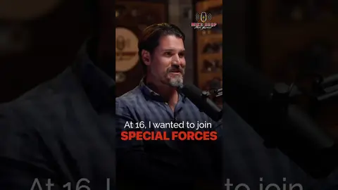 What does it take to know you want Special Forces at 16 years old?