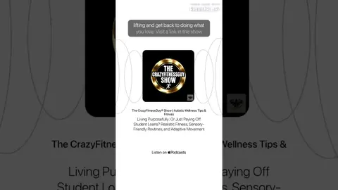 Living Purposefully: Realistic Fitness and Sensory-Friendly Wellness