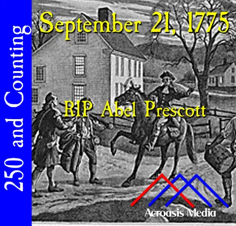 September 21, 1775: RIP Abel Prescott