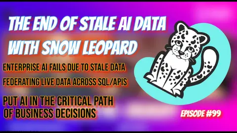The End of Stale AI Data with Snow Leopard | GTwGT Episode #99