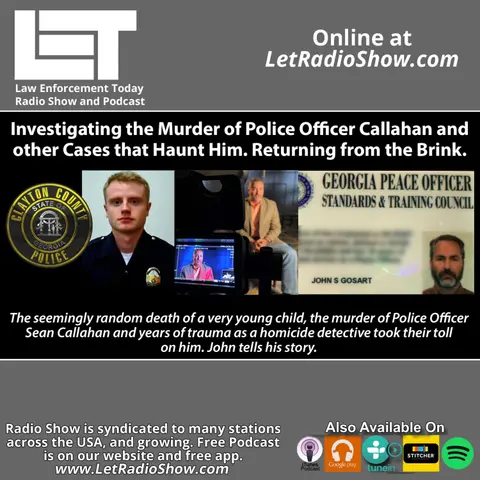 Murdered Police Officer and Other Cases that Still Haunt Him.