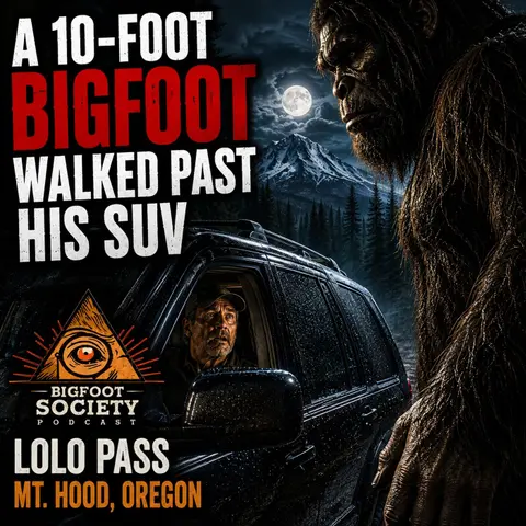 A 10-Foot Bigfoot Walked Past His SUV At Lolo Pass