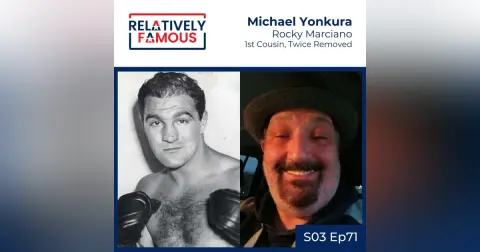 Michael Yonkura, Rocky Marciano 1st Cousin