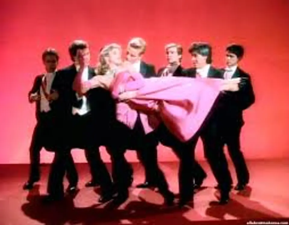 Madonna's Material Girl music video Madonna's Material Girl music video