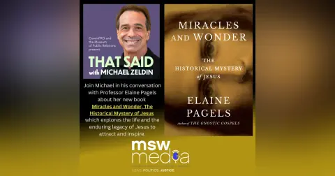 Miracles and Wonder, The Historical Mystery of Jesus by Elaine Pagels