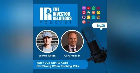 What VCs and PE Firms Get Wrong When Pitching RIAs with Gary Preisser