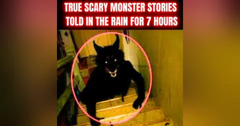 True Scary Monster Stories told in the Rain for 7 Hours