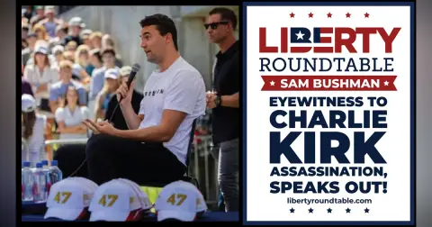 Eyewitness Michael Holmes & Sheriff Richard Mack on Charlie Kirk Assassination | Liberty RoundTable Live