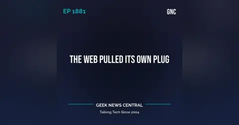 The Web Pulled Its Own Plug #1881