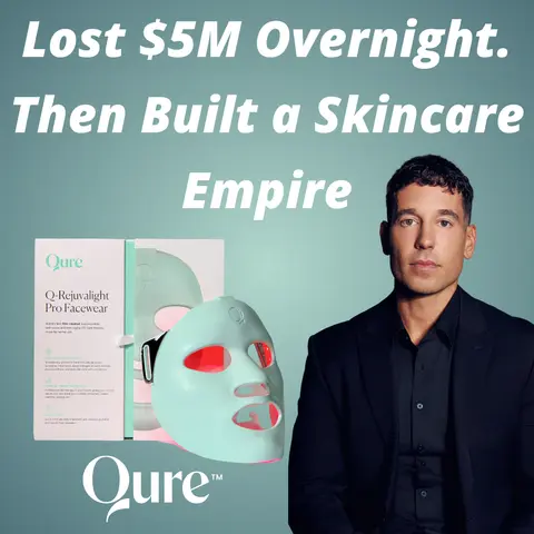 Qure Skincare - Lost $5M Overnight. Then, Built a Skincare Empire
