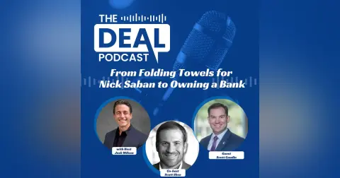 From Folding Towels for Nick Saban to Owning a Bank with Scott Gaudin