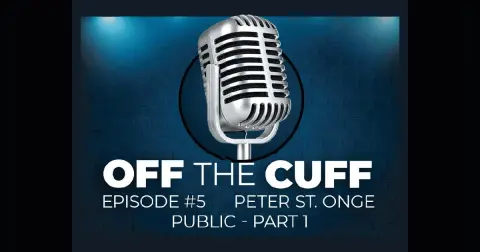 Off The Cuff With Professor Peter St Onge