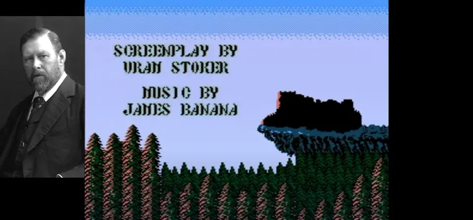 Castlevania credit for Bram Stoker and James Bernard Castlevania credit for Bram Stoker and James Bernard