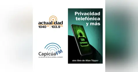 Privacidad telefónica: me entrevistan en Actualidad Radio