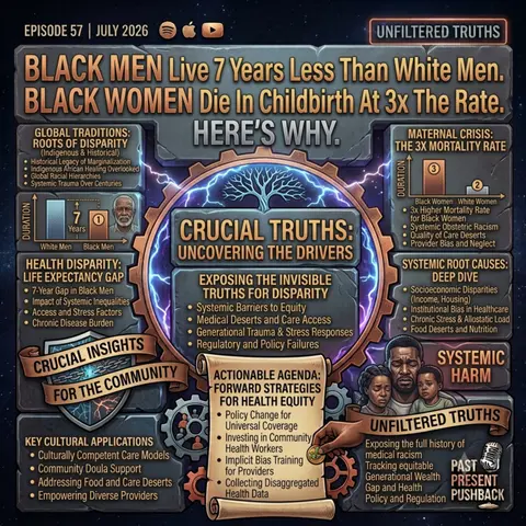 Black Men Live 7 Years Less Than White Men. Black Women Die In Childbirth At 3x The Rate. Here's Why.