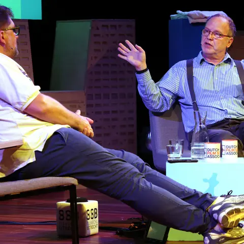 Peter F. Kurland in conversation with Antoin Cox at the 2024 NFF Proftalk