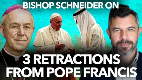 1188: Bishop Schneider on Pope Francis Retractions – Dr. Taylor Marshall
