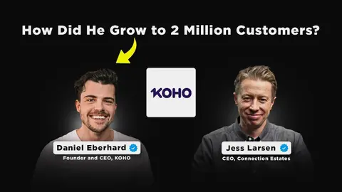 How Did He Grow to 2 Million Customers? | KOHO Co-Founder and CEO, Daniel Eberhard