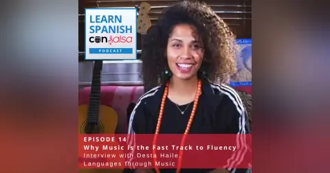 Why Music is the Fast Track to Fluency (Interview with Desta Haile, Languages through Music) ♫ 14