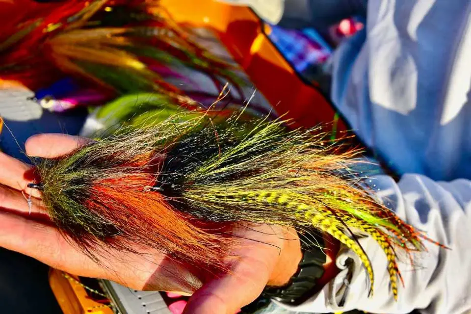 Taimen Fly for fly fishing in Mongolia