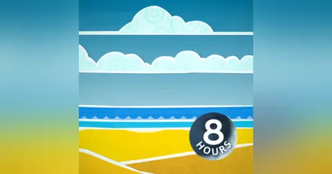 Baby Sleep Ocean Sound 8 Hours | White Noise to Soothe Crying Baby