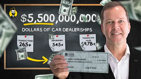 #46 Selling $5.5B+ worth of car dealerships, State of the auto market, Most and least desirable brands, What’s next for dealership profits? | Alan Haig, President & Founder, Haig Partners (Part 2)
