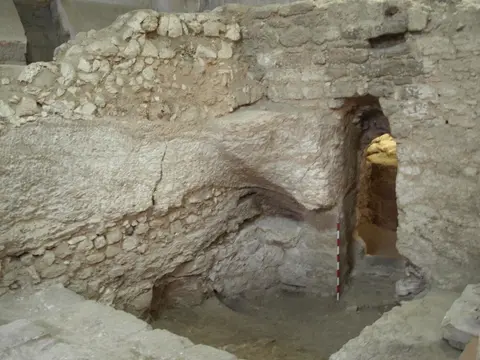 Is this house under a convent in Nazareth the boyhood home of Jesus?