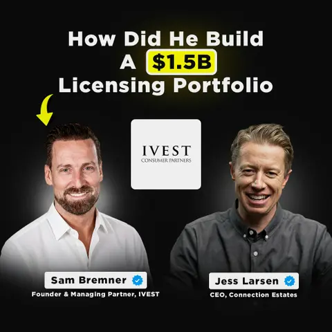 How Did He Build A $1.5B Licensing Portfolio | Sam Bremner