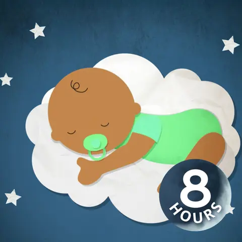 Infant Sleep Sound White Noise 8 Hours | Helps a Baby Fall Asleep & Stay Sleeping