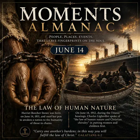 June 14, 2026 | Moments Almanac | Humanity