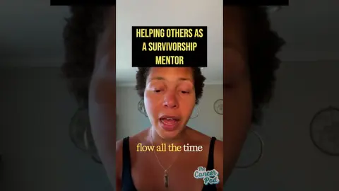 Helping others as a cancer survivorship mentor #shorts #breastcancer #podcastinterview