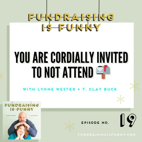 You are cordially invited NOT to attend 📬