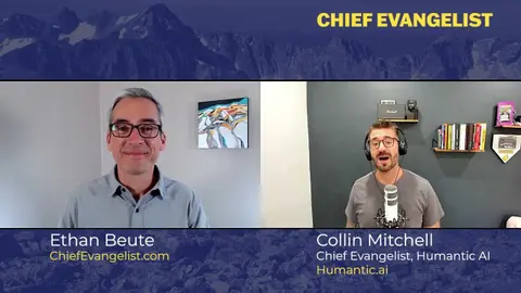 Learning and Networking as an Evangelist with Collin Mitchell (Humantic AI) - Ep 008 Highlight 8