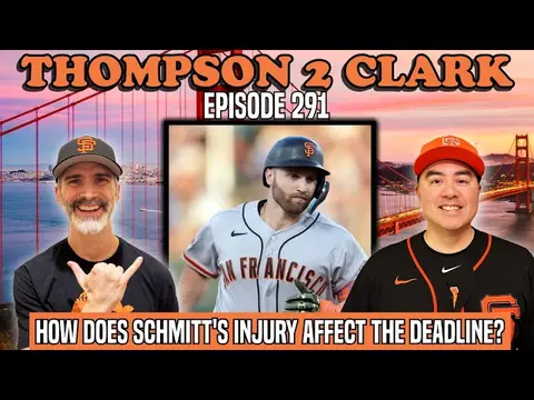 Schmitt's Season-Ending Injury, Bader's Scooter Scare & Jeff Kent's HOF Speech | Thompson 2 Clark