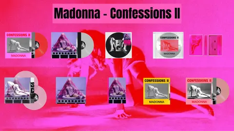 新品 MADONNA CONFESSIONS Ⅱ 限定アナログ 2枚セット Madonna Confessions 2: Every Vinyl, CD & Variant