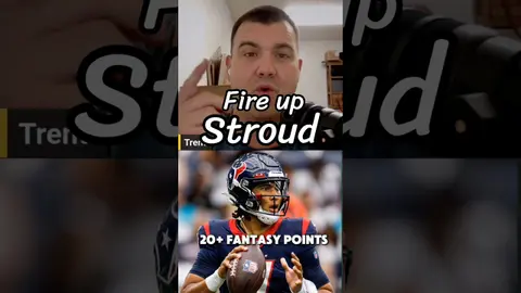 CJ Stroud 30 point game vs the Giants is coming😤