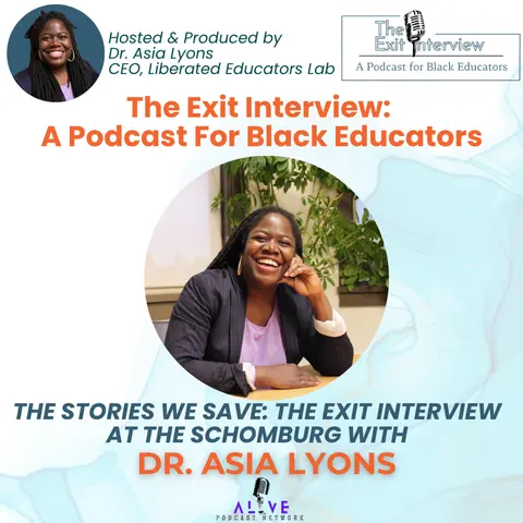 The Stories We Save: The Exit Interview at the Schomburg