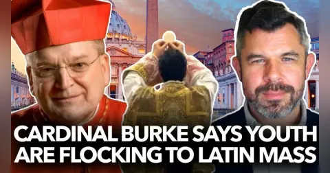 1243: Cardinal Burke says Youth are Flocking to Latin Mass, laments changes after Vatican II