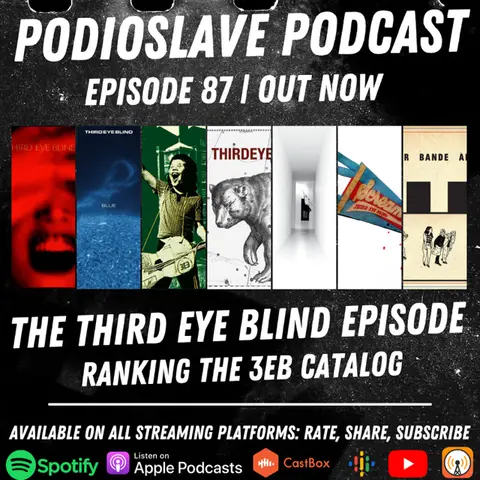 Episode 87: The Third Eye Blind Episode: Ranking the 3EB Catalog