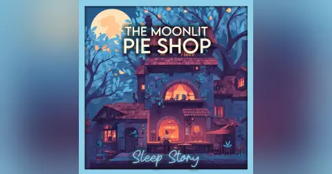 Cozy Bedtime Story for Adults 🌙 The Secret Moonlit Pie Shop & Enchanted Orchard | Magical Sleep Story for Grown Ups, Calming Narration, Stress Relief & Deep Sleep