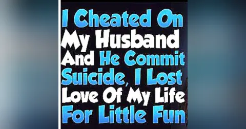 My Husband COMMITTED SUICIDE after catching me cheating TRUE STORY