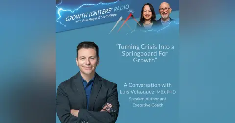 Turn Crisis Into a Springboard For Growth – With Luis Velasquez, MBA / PhD