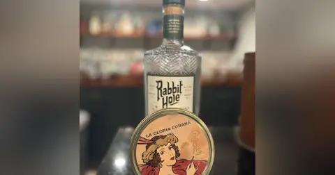 Christmas Past with Rabbit Hole gin and La Gloria Cubana by STG