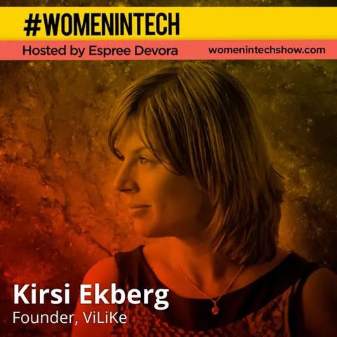 Kirsi Ekberg, Founder of ViLiKe; Improving Physical Activity with Playful Technology: Women In Tech Lithuania