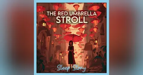 Red Umbrella in the Gentle Rain 🌧️ | Cozy Bedtime Story for Adults (Deep Sleep & Relaxing Sounds)