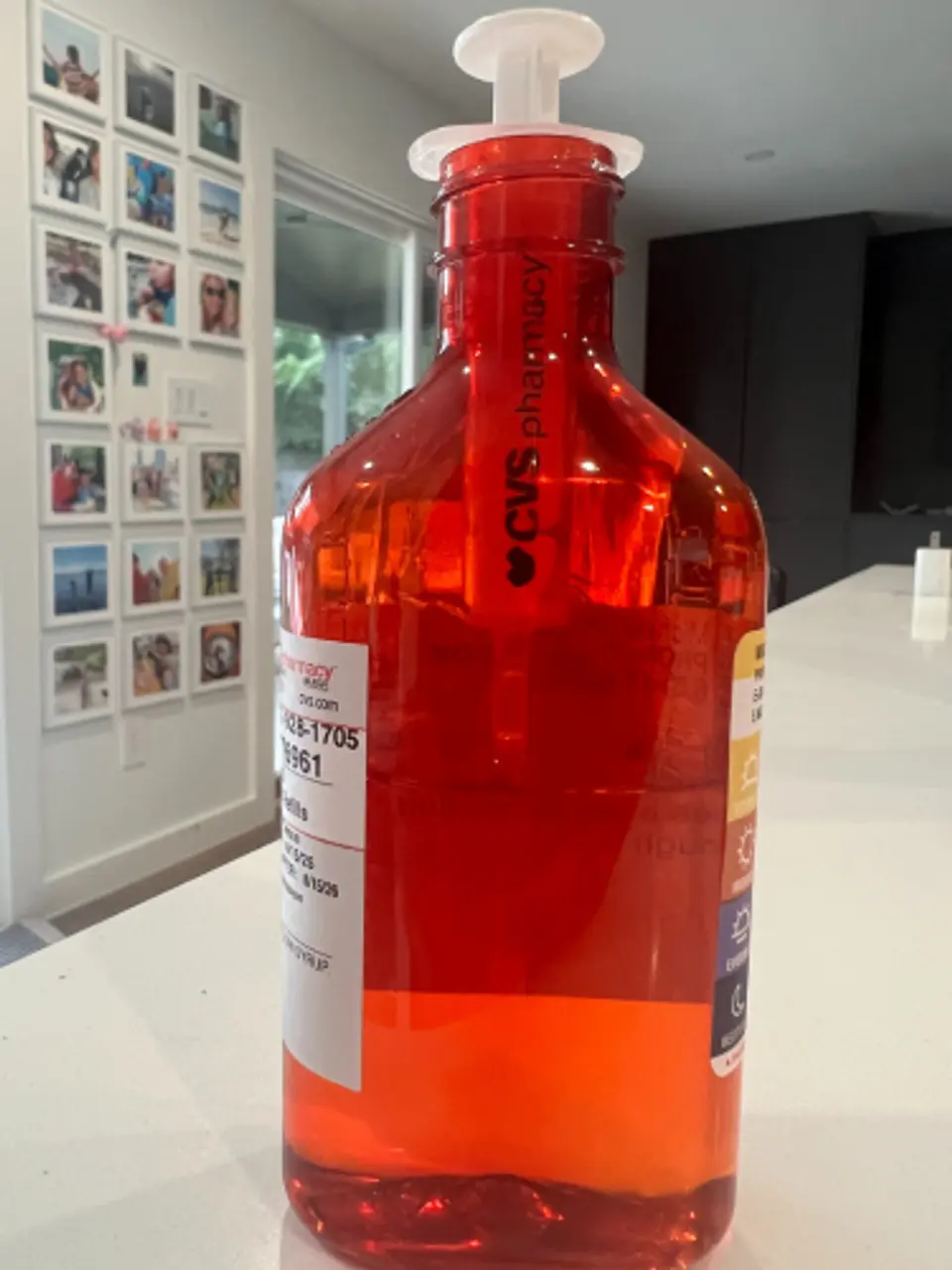 CVS Syringe in Medicine Bottle