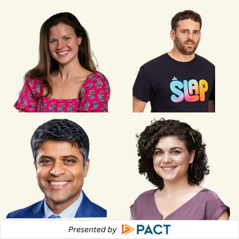 Carbon Reform, Co-Founder & CEO Jo Norris, FairNow, Founder & CEO Guru Sethupathy, and Integrated Reality Labs, Co-Founder Ian Andolsek and CEO Lauren Steidl | PACT Lion's Den 2024 | Founding Philly Ep. 48