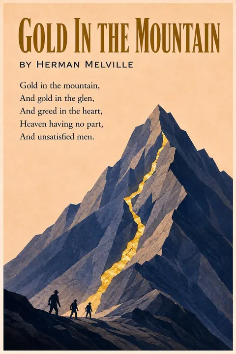 "Gold in the Mountain" by Herman Melville